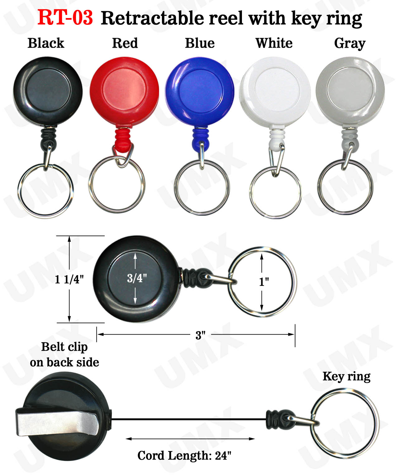 6 ring key holder